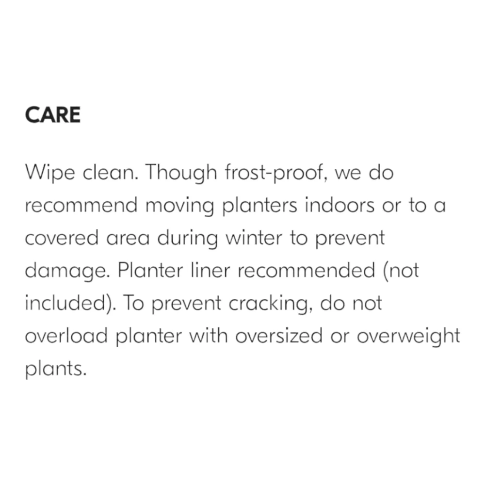 West Elm Radius Ceramic Indoor/Outdoor Tabletop Planters